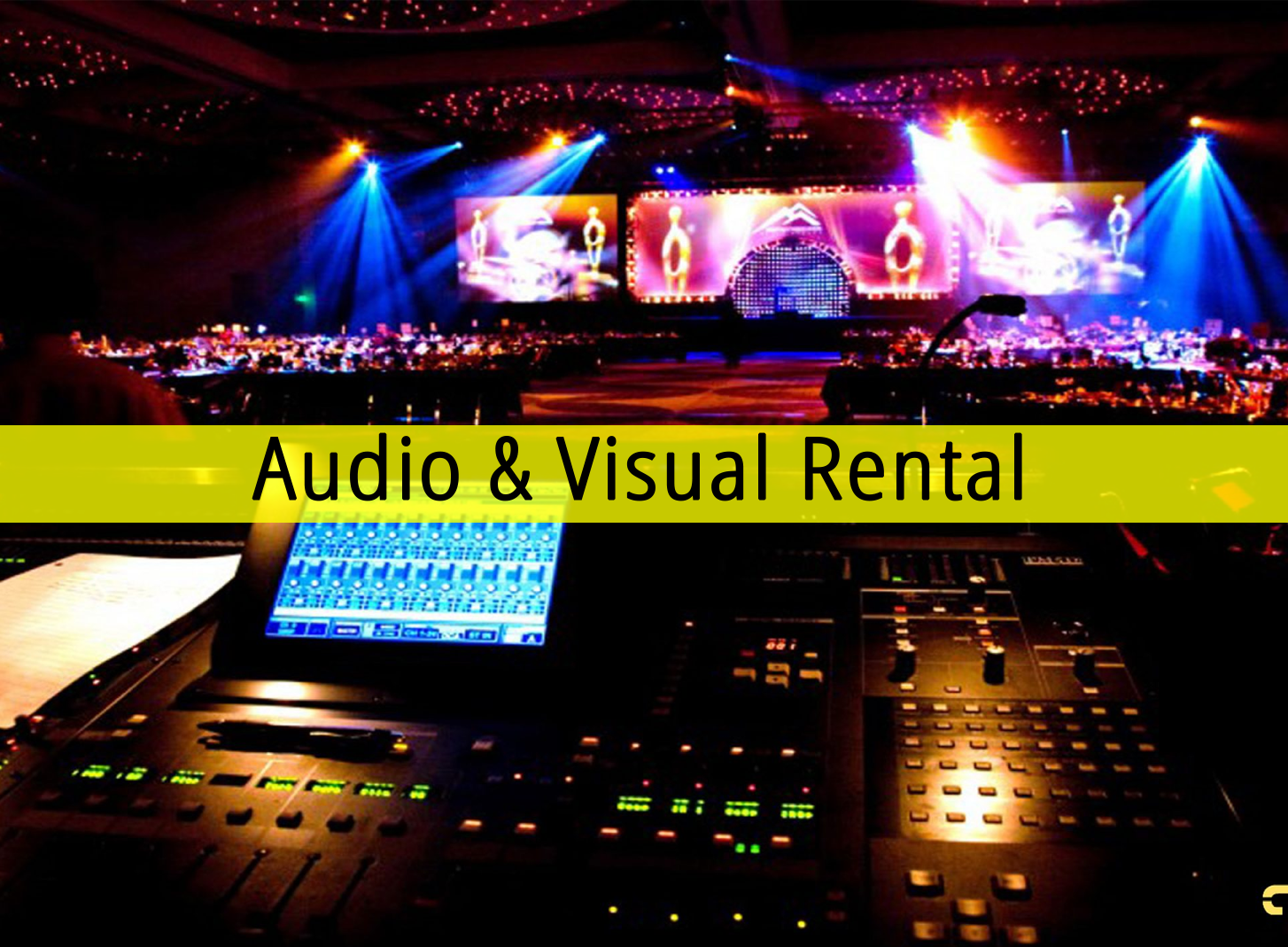 Audio & Visual Rental